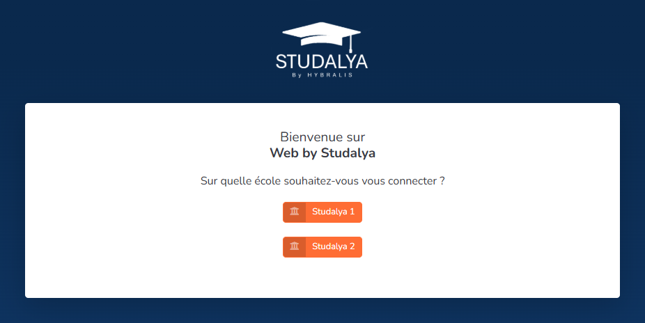Interface multi-école Studalya WEB - WordPress PrestaShop