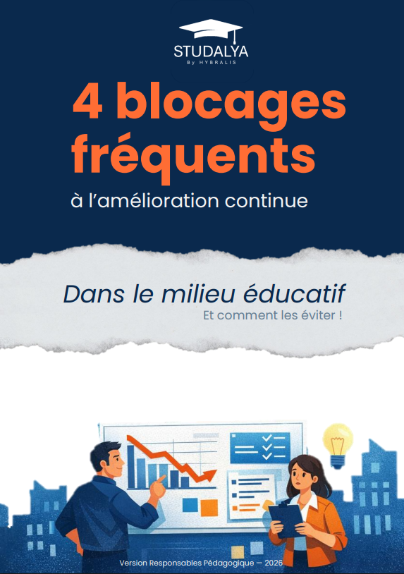 4 blocages à l' Amélioration Continue dans l'enseignement supérieur - Livre blanc Studalya