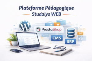 Plateforme pédagogique WordPress et PrestaShop